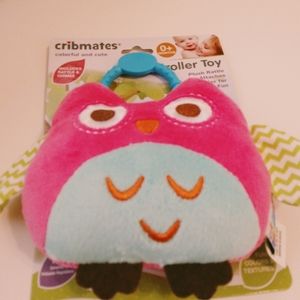 Owl Stroller toy with rattle keys